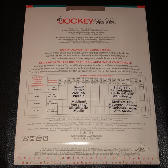 Hosiery Givency and Jockey (3 pairs brand new) - Picture 5 of 7